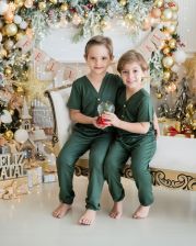 Pijama Infantil Liso - Natale